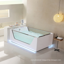 2019 New Design Free Standing Acrylic 2 Person Jetted Bathtubs